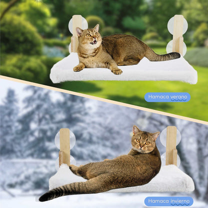 Hamaca para Gato de Ventana - Gris