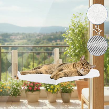 Hamaca para Gato de Ventana - Blanco